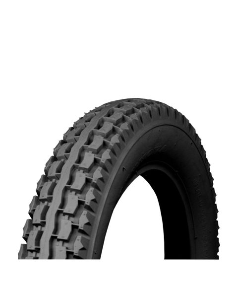 Cubierta negra con tacos